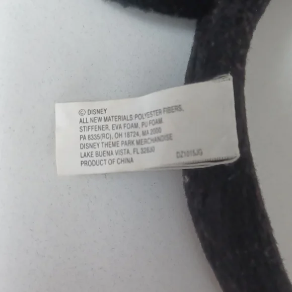 Disney Cruise Line Authentic Original Mickey Mouse Ears Headband Furry - Picture 7 of 14